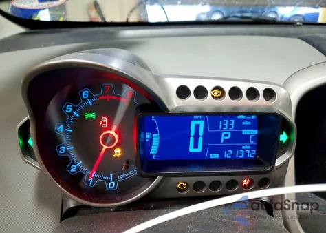 2013 Chevrolet Sonic Lt из США, поврежденный, VIN 1G1JC5SH9D4203729